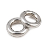 304 Stainless Steel Closed Jump Rings STAS-G393-06P-04-3