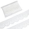 5Yards Flower Pattern Cotton Lace Ribbon OCOR-MA0001-71-1