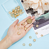 50Pcs 5 Styles 304 & 201 Stainless Steel Fancy Bead Caps STAS-DC0014-95-3
