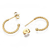 316 Surgical Stainless Steel Stud Earrings EJEW-N097-077LG-2