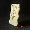 Velvet & Metal Necklace Organizer Display Stands PW-WG6C9FA-02-1
