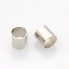 Brass Crimp Beads KK-L017-P-2