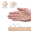 Round Unfinished Wood Beads X-WOOD-Q008-8mm-LF-3