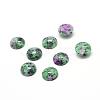 Synthetic Ruby in Zoisite Gemstone Cabochons G-T020-14mm-17-1