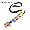 Handmade Porcelain Big Pendants PORC-T006-33-6