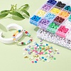 DIY Terracotta and Alphabet Beads Jewelry Making DIY-YW0002-59-11