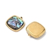 Natural Paua Shell Pendants SA-CBA11D7-14B-G-2