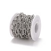 Tarnish Resistant 304 Stainless Steel Paperclip Chains CHS-A007-01P-3