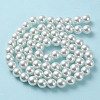 Baking Paint Pearlized Glass Pearl Round Bead Strands X-HY-Q003-12mm-01-3