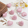 12Pcs Heart Porcelain Drawer Knobs FIND-GO0004-02-4