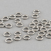Tarnish Resistant 304 Stainless Steel Open Jump Rings A-STAS-Q186-02-X0.6mm-1