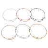 Adjustable Iron Bangle Making BJEW-CA0001-01-1
