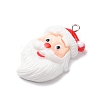 Christmas Opaque Resin Pendants RESI-A049-05B-2