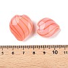 Transparent Handmade Blown Glass Globe Beads GLAA-T012-42A-4