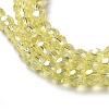 Electroplate Glass Bead Strands LS-EGLA-R015-4mm-26-2