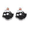 Halloween Theme Alloy and Enamel Pendants ENAM-T021-31A-02P-1