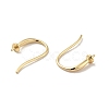 Rack Plating Brass Earring Hooks LS-KK-D083-13G-2