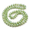AB Color Plate Glass Beads Strands EGLA-P051-02A-A01-2
