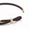 Braided Nylon Cord Bracelet Making MAK-A017-D01-10G-3
