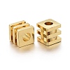 Brass Spacer Beads KK-K249-02D-G-2