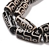 Tibetan Style 9-Eye dZi Beads Strands TDZI-G010-P01-3