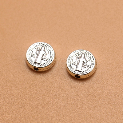 Tibetan Style Alloy Beads LS-EAER-PW0001-153AS-1