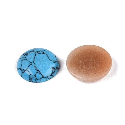 Natural & Synthetic Mixed Stone Cabochons G-Q601-37B-1