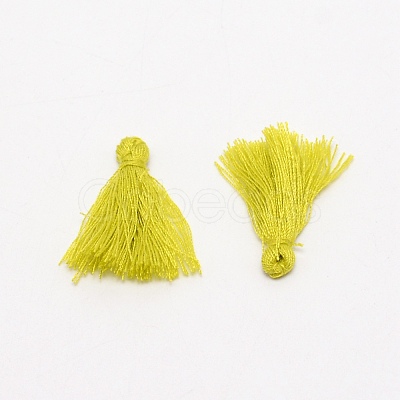 Cotton Tassel Pendants FIND-WH0082-72-1