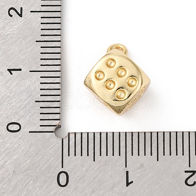 Brass Pendants KK-V016-12G-1
