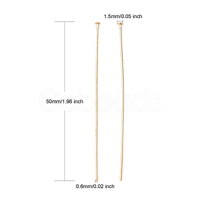 Iron Flat Head Pins IFIN-R217-0.6x50-KC-1