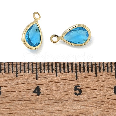 Brass & Glass Pendants GL-CBAC428-02G-02-1