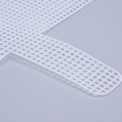 Plastic Mesh Canvas Sheets DIY-M007-01-1