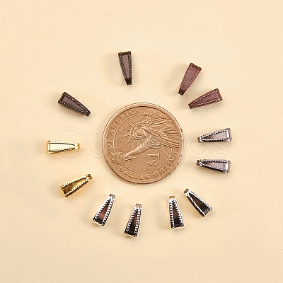 Brass Snap on Bails KK-YW0001-13-1