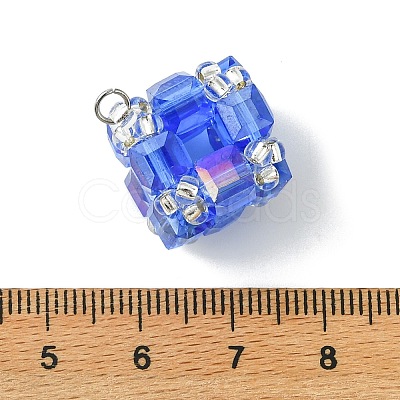 Glass Pendants PALLOY-MZ01350-03-1