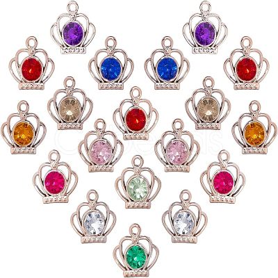 UV Plating ABS Plastic Pendants KY-CA0001-02-1