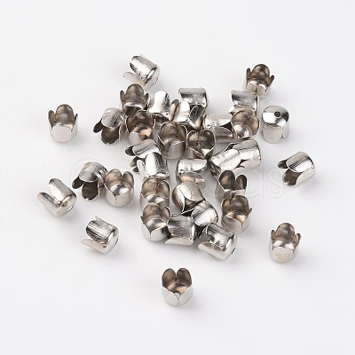 Iron Bead Caps E015Y-1