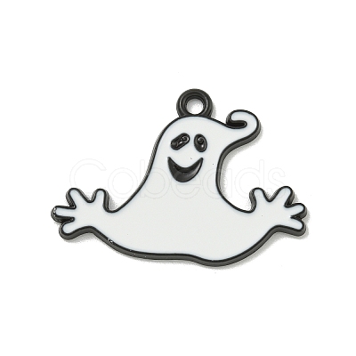Halloween Theme Alloy Enamel Pendants ENAM-I060-11E-1