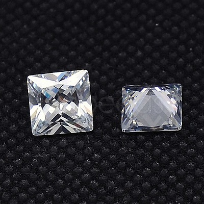 Cubic Zirconia Cabochons ZIRC-M004-6x6mm-007-1