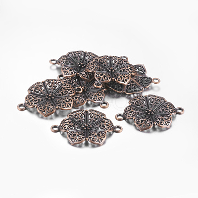 Tibetan Style Alloy Links RLF9353Y-NF-1