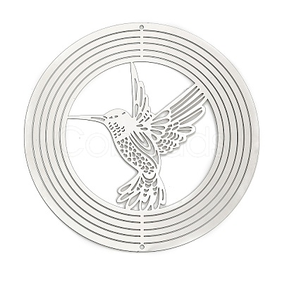 201 Stainless Steel Laser Cut Connector Charms STAS-Z116-01P-03-1