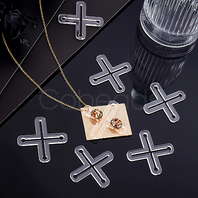 36Pcs Transparent Acrylic Multi-strand Links TACR-PH0001-98-1
