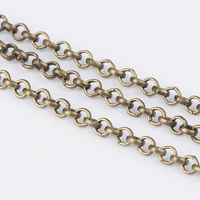 Iron Rolo Chains CH-S066-AB-FF-1