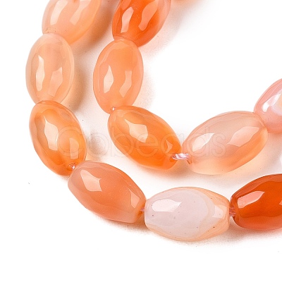 Natural Pink Agate Beads Strands G-T138-180H-1