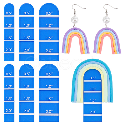 Acrylic Earring Pendant Making Tools DIY-WH0320-36-1