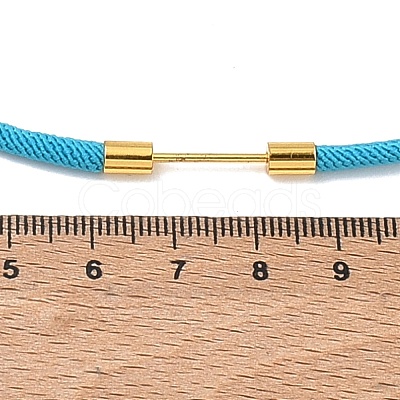 Adjustable Nylon Cord Necklace Making KK-CBACFA2-02G-26-1