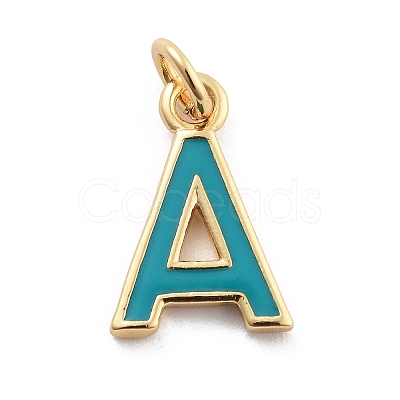 Rack Plating Brass Pendants KK-C065-03-G-1-1