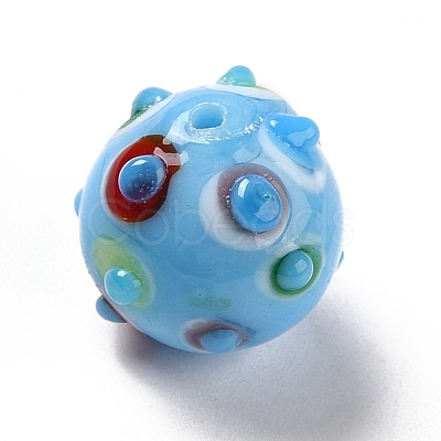 Handmade Lampwork Beads LAMP-F022-03C-1