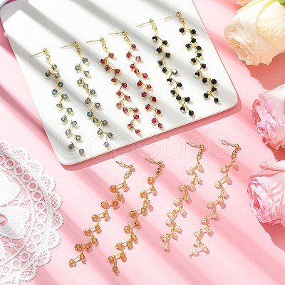 304 Stainless Steel Stud Earrings EJEW-JE03175-1
