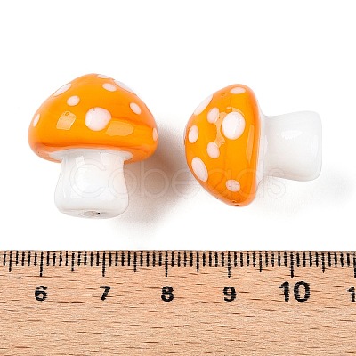 Handmade Lampwork Beads Strands LAMP-T021-13E-1