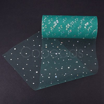 Glitter Sequin Deco Mesh Ribbons OCOR-BC0008-35-1
